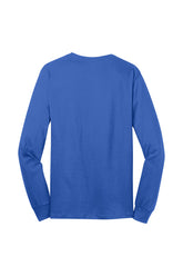 Port & Company® Adult Long Sleeve Core Cotton Tee - Royal